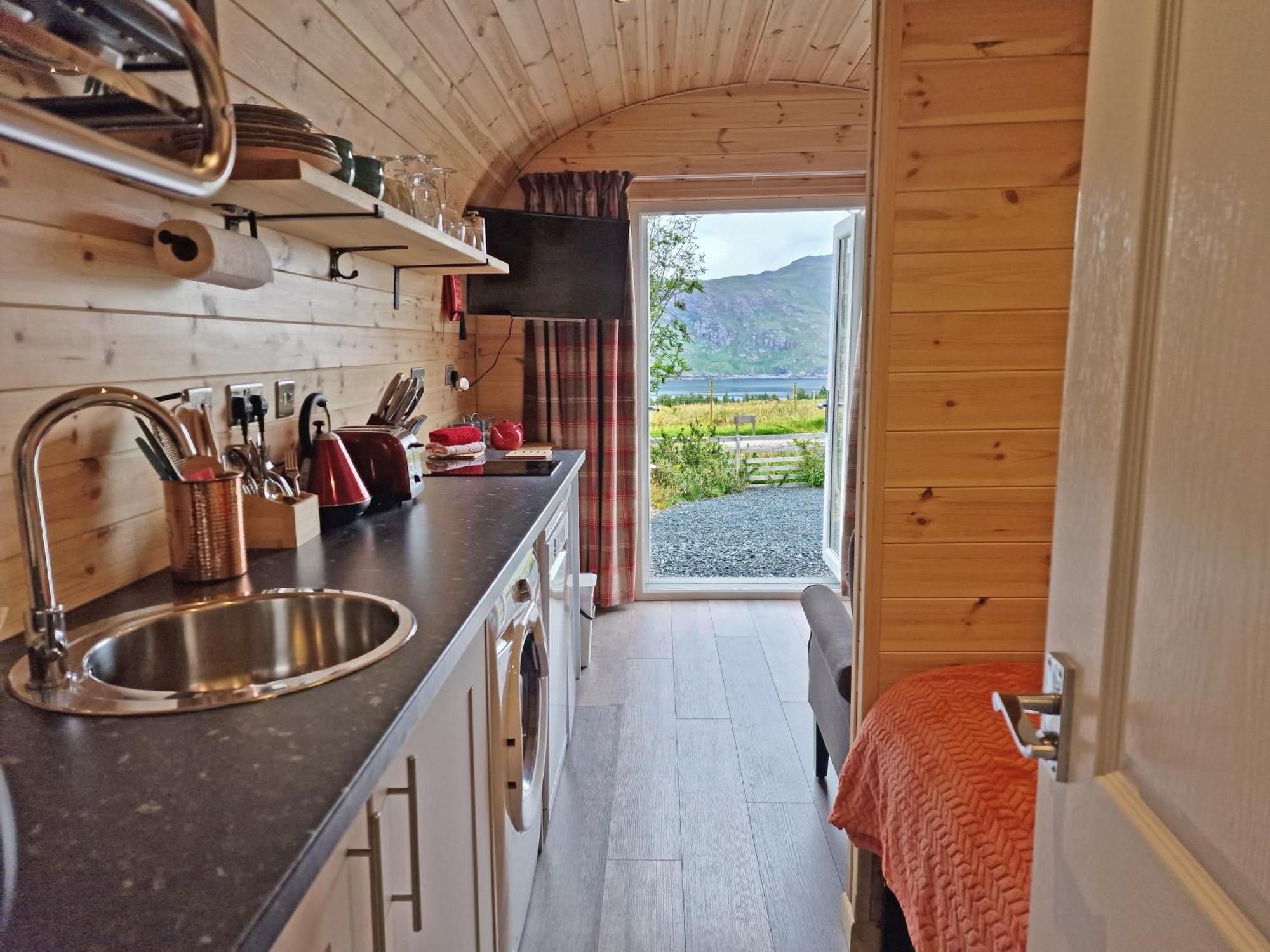 Rowan Gorgeous Glamping Hideaway Apartman Durnamuck Kültér fotó